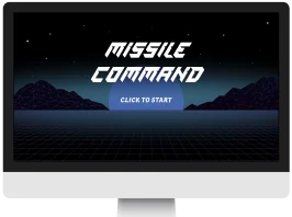 Take control of the missile defense system in this high-stakes classic arcade game