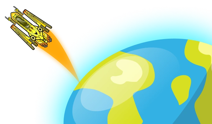 Embark on a thrilling space adventure with space flight Game